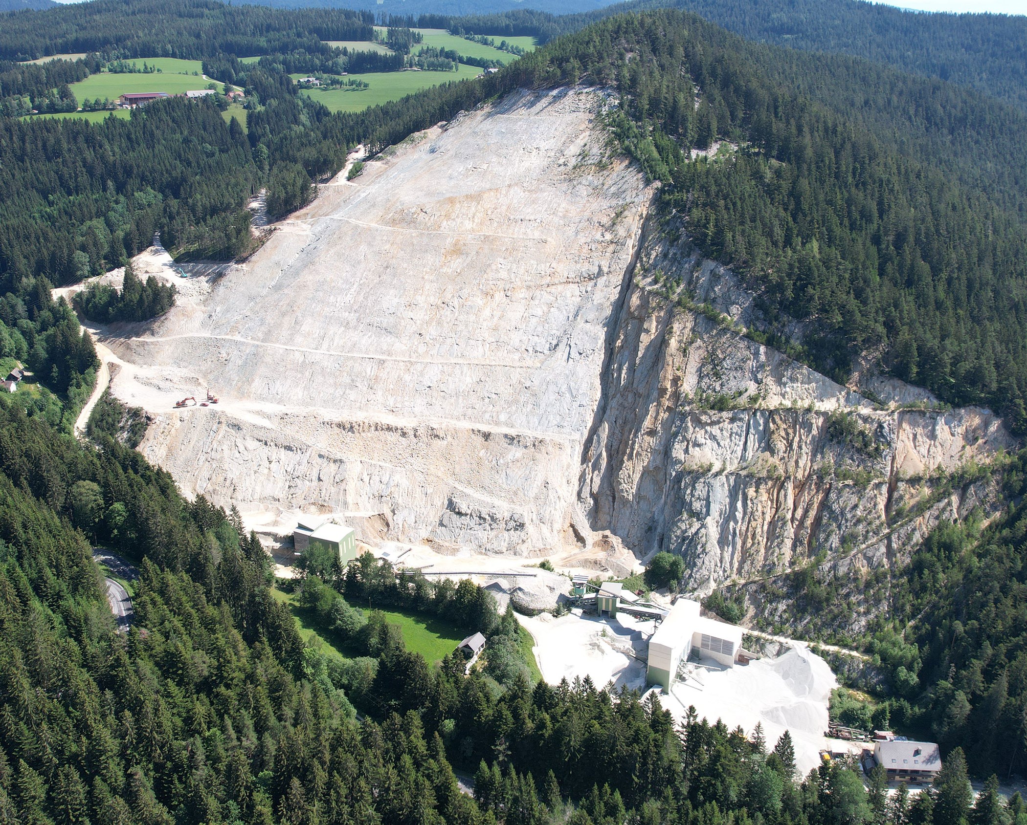 Gebrüder Christandl Steinbruch St. Jakob im Walde und Koglerau